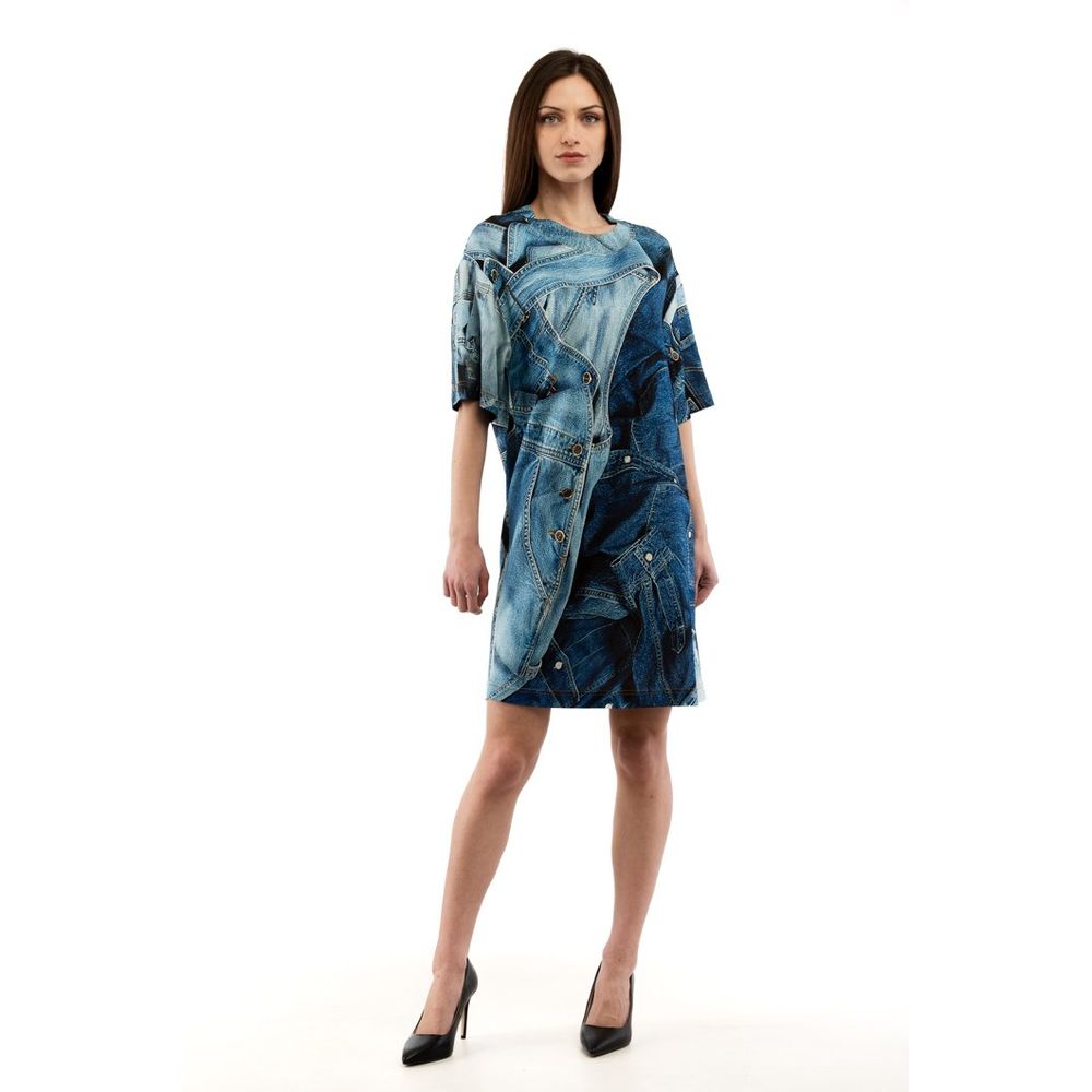 Moschino Multicolor Viscose Casual Dress